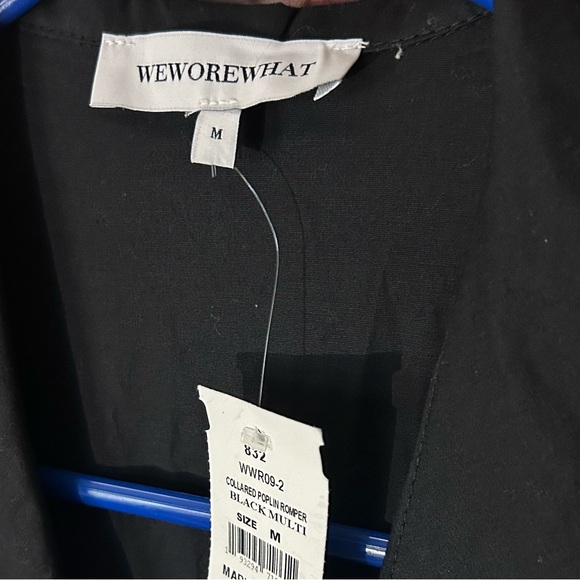 Collared Poplin Romper by We Wore What - Picture 11 of 13